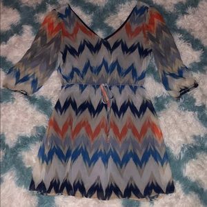 Medium chevron dress